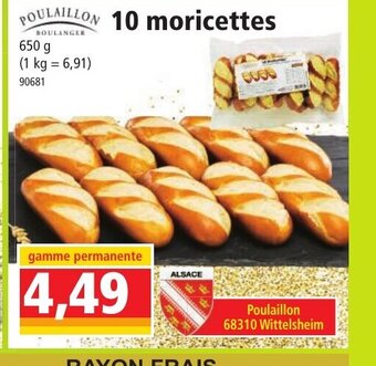 Norma 10 Moricettes offre