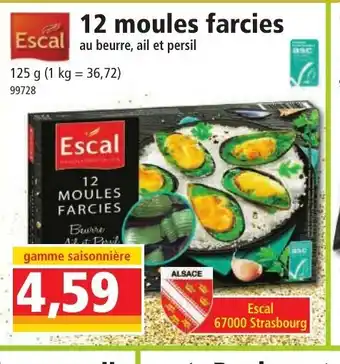 Norma 12 Moules Farcies offre