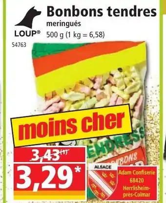 Norma Bonbons Tendres offre