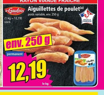 Norma Aiguillettes De Poulet offre