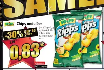 Norma Chips Ondulees offre
