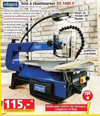 Norma Scie A Chantourner SD 1600 V offre