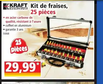 Norma Kit De Fraises 25 Pieces offre