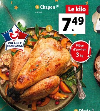 Lidl Chapon offre