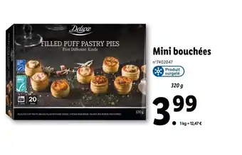 Lidl Mini Bouchees offre