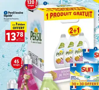 Lidl Persil Lessive Liquide offre