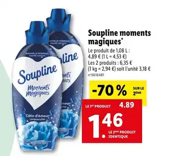 Lidl Soupline Moments Magiques offre