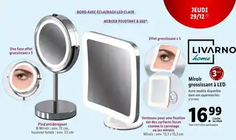 Miroir Grossissant A LED
