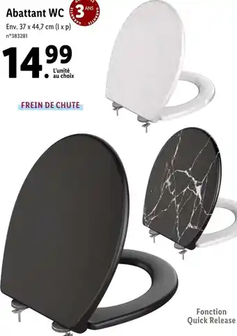 Lidl Abattant WC offre