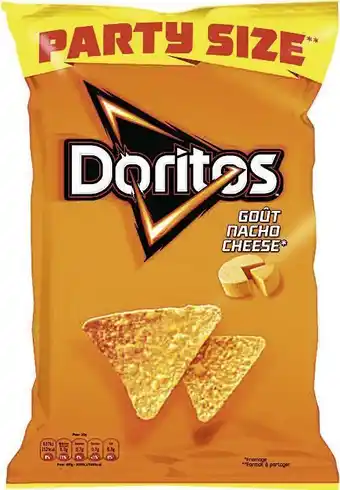 Casino Supermarchés Goût Nacho Cheese Doritos Party Size offre