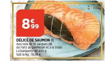 Maximarché Délice de saumon offre