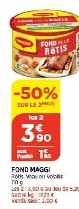 Fond maggi