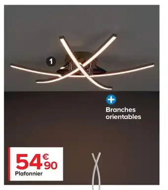 Castorama Plafonnier offre