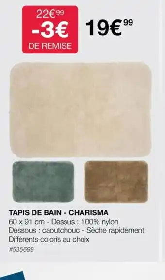 Tapis de Bain Charisma