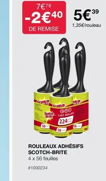 Rouleaux Adhesifs Scotch Brite