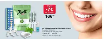 Kit de Blanchiment Dentaire Keeth