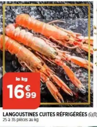 Bi1 Langoustines cuites réfrigérées offre