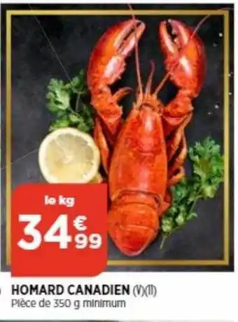 Bi1 Homard canadien offre