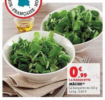 Hyper U Mâche offre