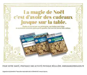 Huîtres riches en nutriments essentiels