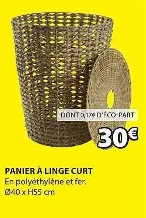 JYSK Panier à linge curt offre