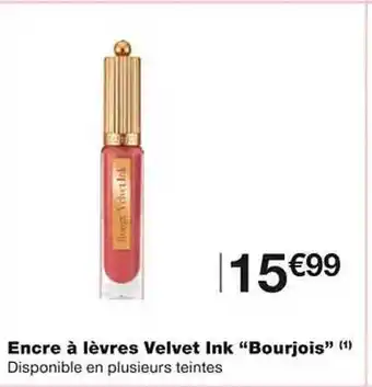 Monoprix Encre à lèvres velvet ink offre