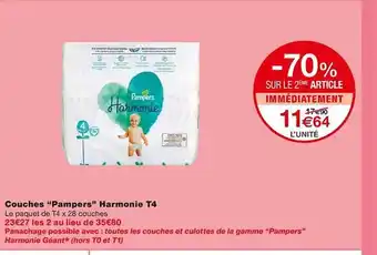 Monoprix Couches offre