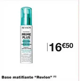 Monoprix Base matifiante offre