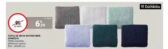 Intermarché Tapis de bain microfibre domédia offre