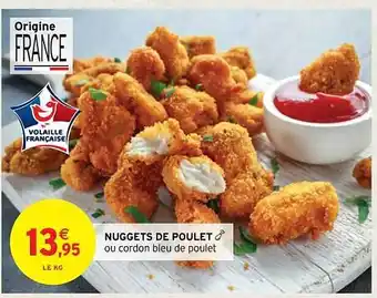 Intermarché Contact Nuggets de poulet offre