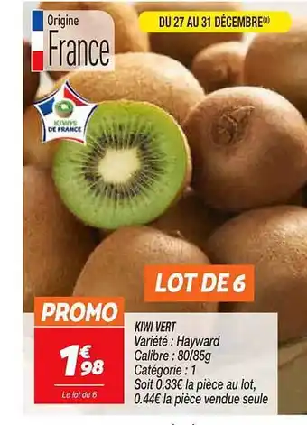 Kiwi vert