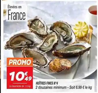 Netto Huîtres fines n°4 offre
