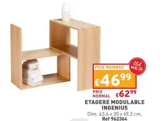 Étagère modulable ingenius