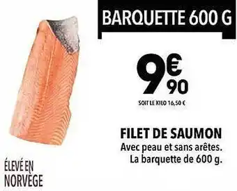 Supeco Filet de saumon offre