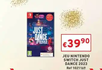 Trafic Jeu nintendo switch just dance 2023 offre