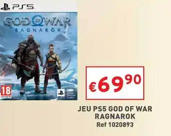 Trafic Jeu ps5 god of war ragnarok offre