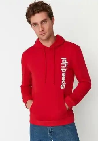 Sweat Ă capuche - red