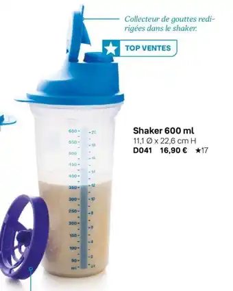 Shaker 600 ml