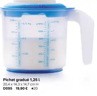 Pichet gradué 1,25 l