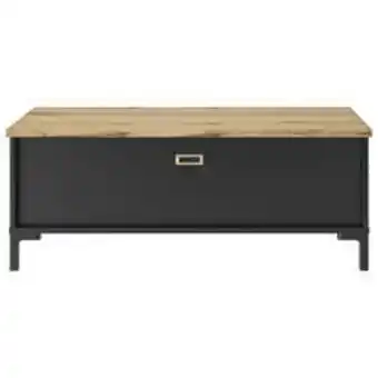 Conforama Table basse relevable manchester coloris noir/chêne offre