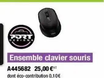 Ensemble clavier souris a445682