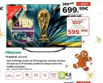 Gitem Tv qled 4k hisense offre