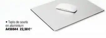 Tapis de souris en aluminium