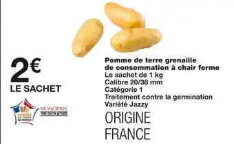 Monoprix Pomme de terre grenaille de consommation à chair ferme offre