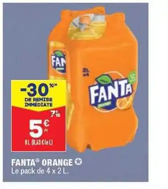 ALDI Fanta orange offre