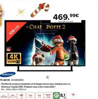 Gitem Tv led 4k samsung offre