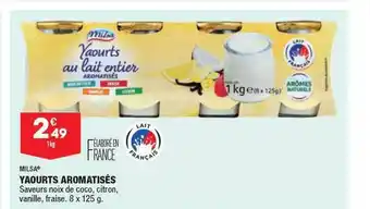 ALDI Yaourts aromatisés milsa offre