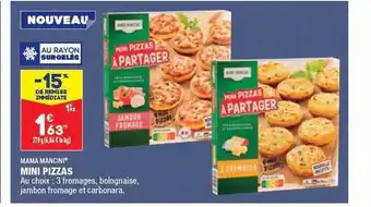 ALDI Mini pizzas mama mancini offre