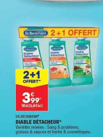 ALDI Diable détacheur dr. beckmann offre