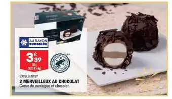 ALDI 2 merveilleux au chocolat excellence offre